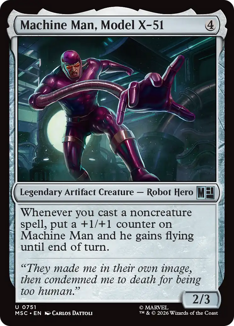 Machine Man, Model X-51 [Marvel Super Heroes Commander] | Total Play