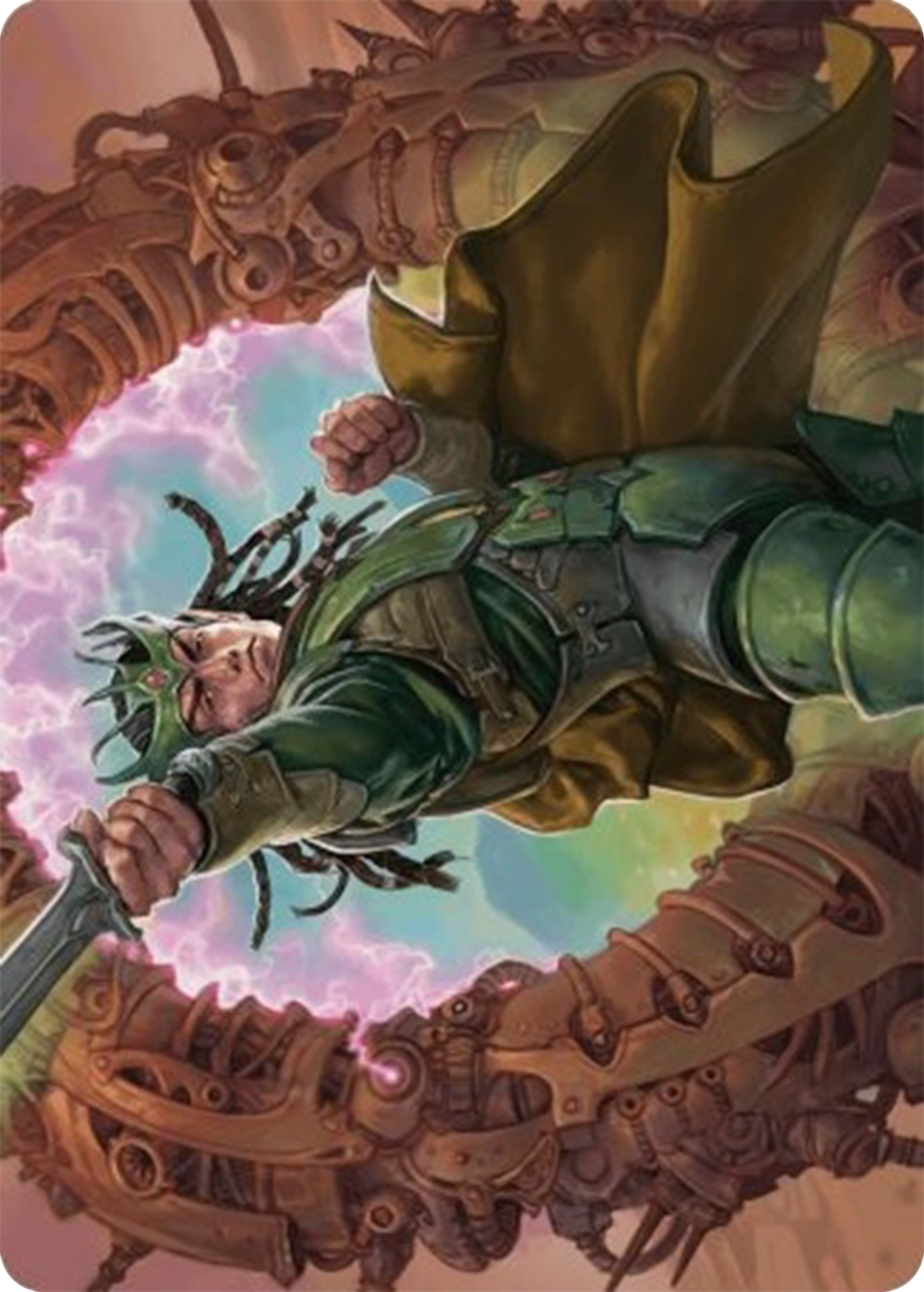 Eladamri, Korvecdal Art Card [Modern Horizons 3 Art Series] | Total Play