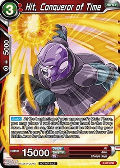 Hit, Conqueror of Time (P-013) [Promotion Cards] | Total Play