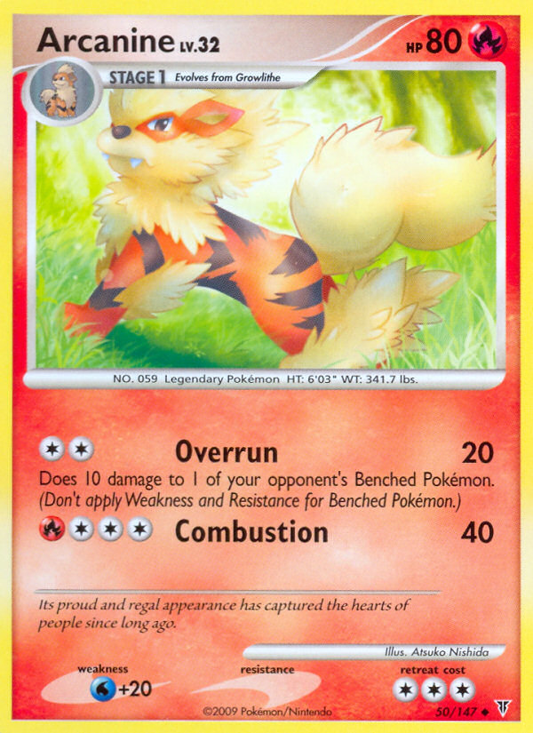 Arcanine (50/147) [Platinum: Supreme Victors] | Total Play