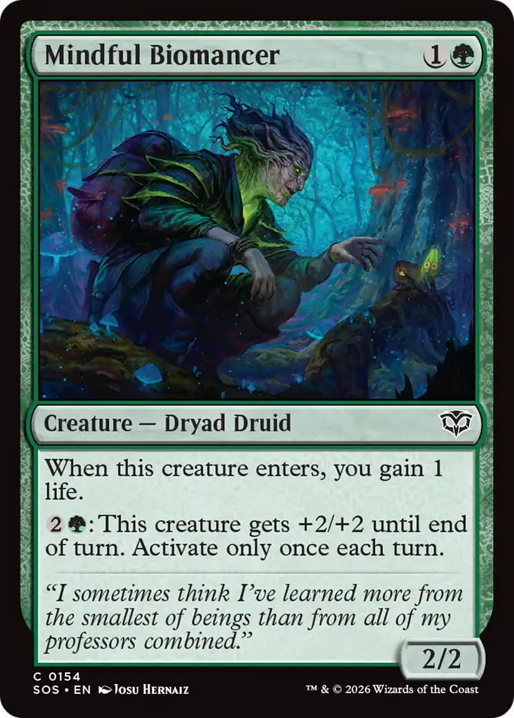 Mindful Biomancer [Secrets of Strixhaven] | Total Play