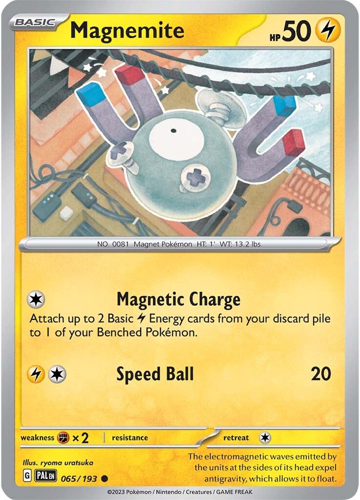 Magnemite (065/193) [Scarlet & Violet: Paldea Evolved] | Total Play