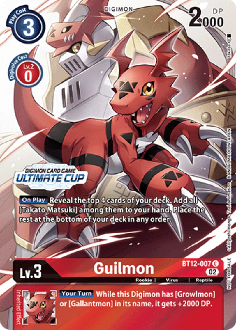 Guilmon [BT12-007] (Ultimate Cup) [Across Time Promos] | Total Play