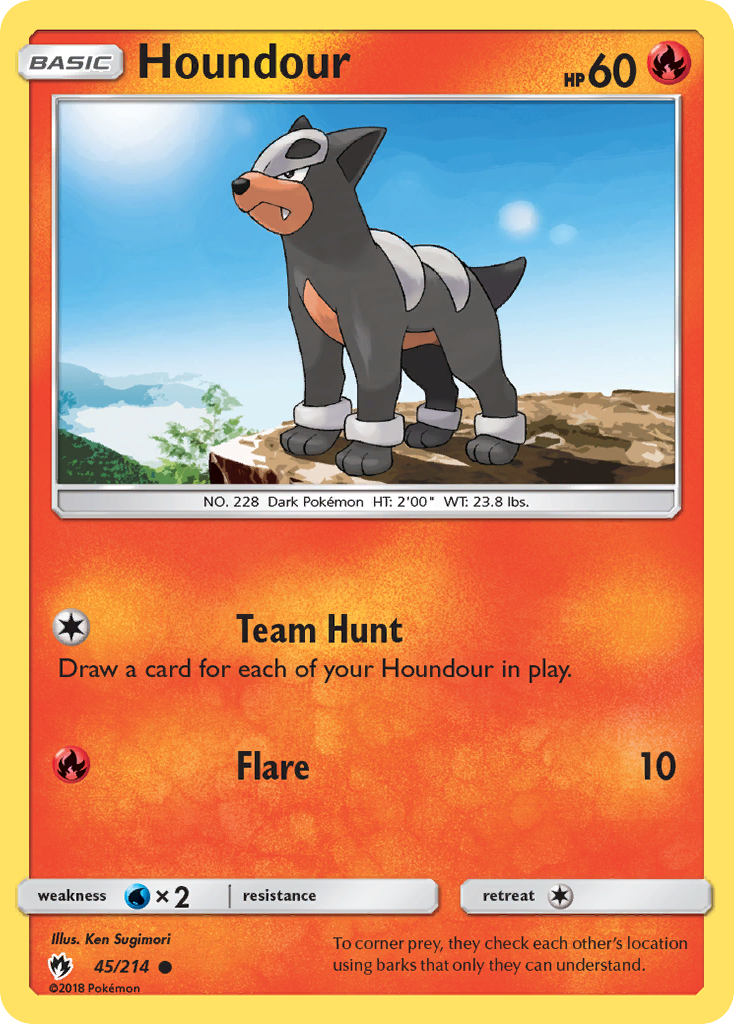Houndour (45/214) [Sun & Moon: Lost Thunder] | Total Play