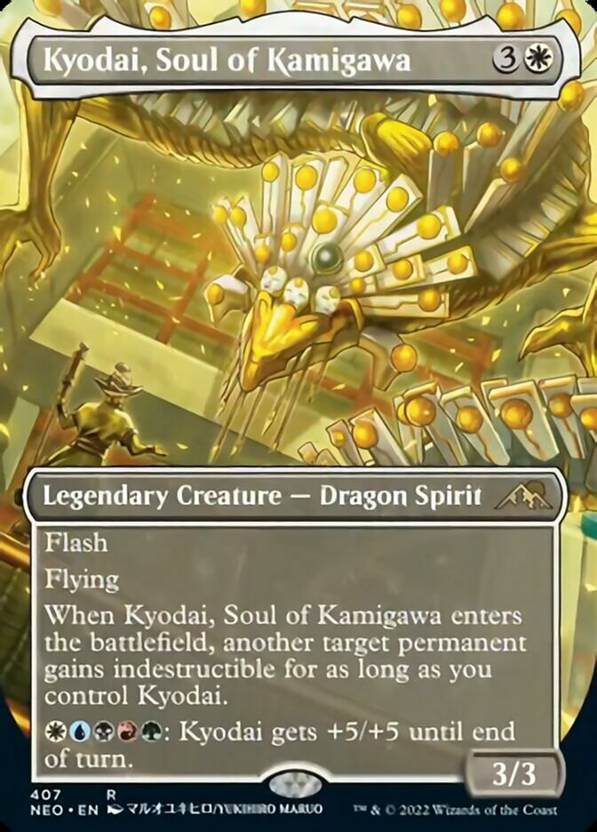 Kyodai, Soul of Kamigawa (Borderless Alternate Art) [Kamigawa: Neon Dynasty] | Total Play