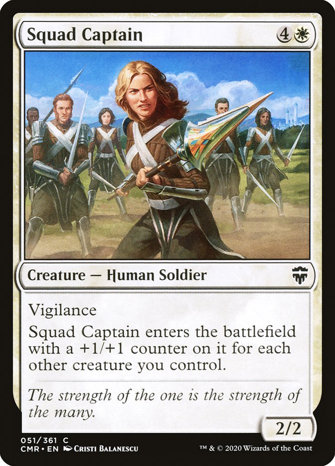 Squad Captain [Commander Legends] | Total Play