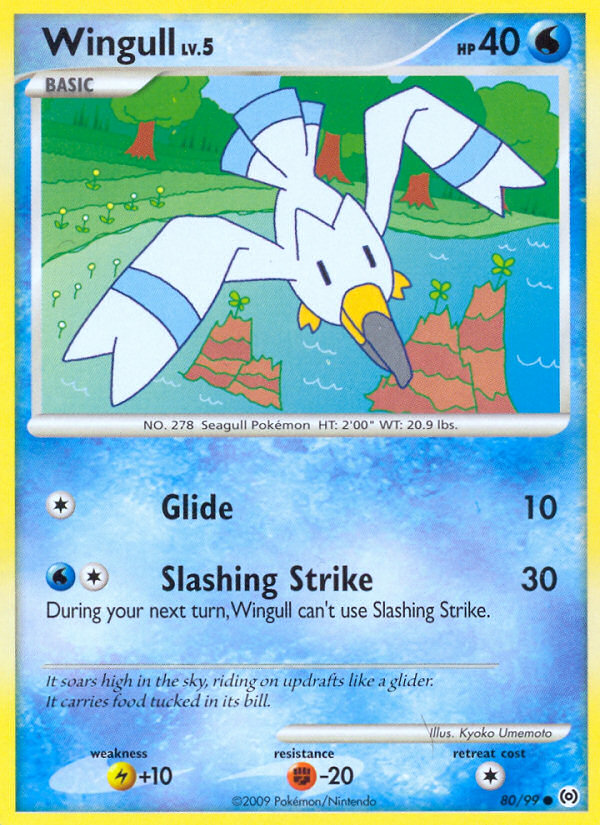 Wingull (80/99) [Platinum: Arceus] | Total Play
