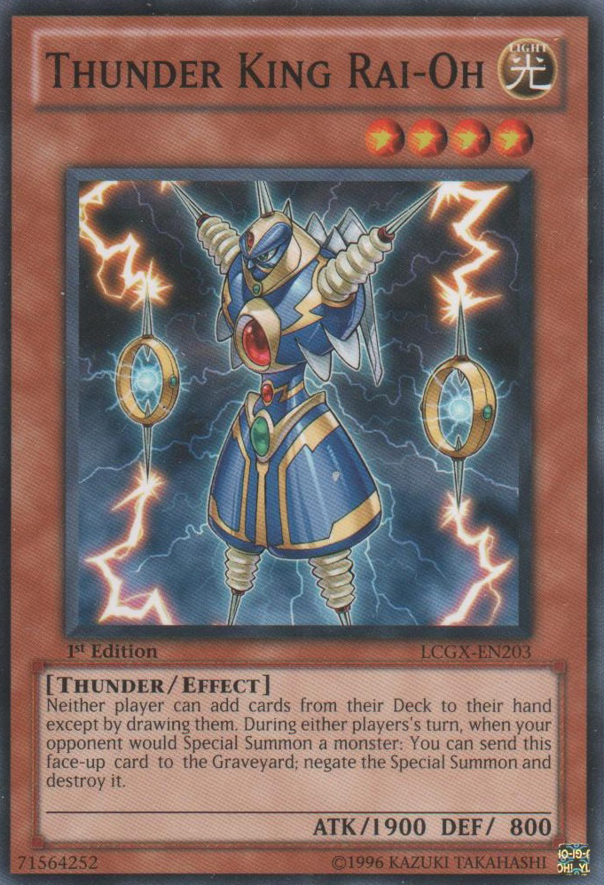 Thunder King Rai-Oh [LCGX-EN203] Common | Total Play