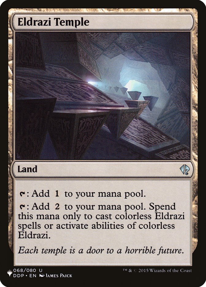 Eldrazi Temple [The List] | Total Play