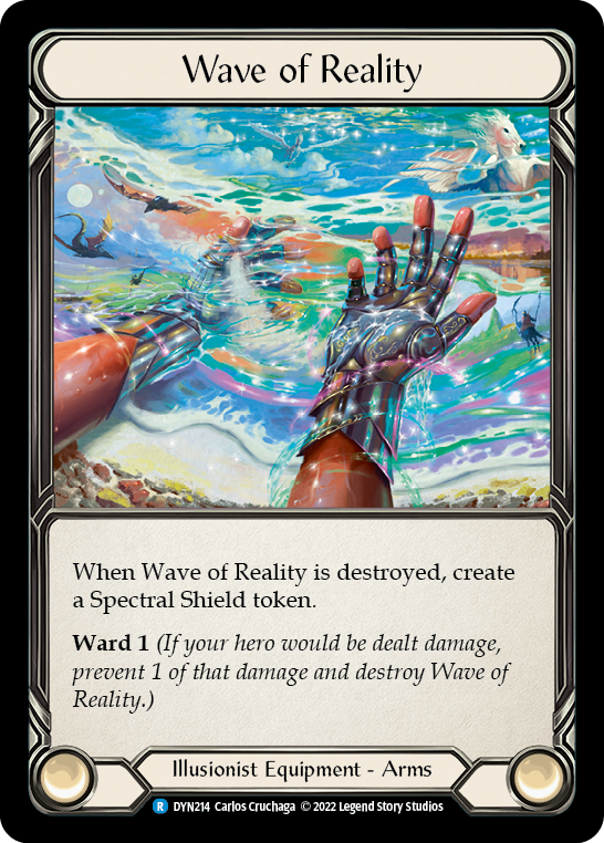 Wave of Reality [DYN214] (Dynasty)  Rainbow Foil | Total Play