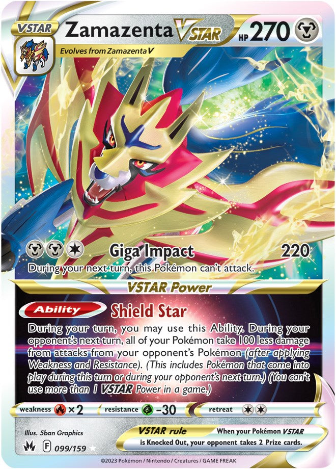 Zamazenta VSTAR (099/159) [Sword & Shield: Crown Zenith] | Total Play