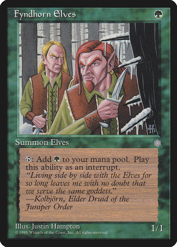 Fyndhorn Elves [Ice Age] | Total Play