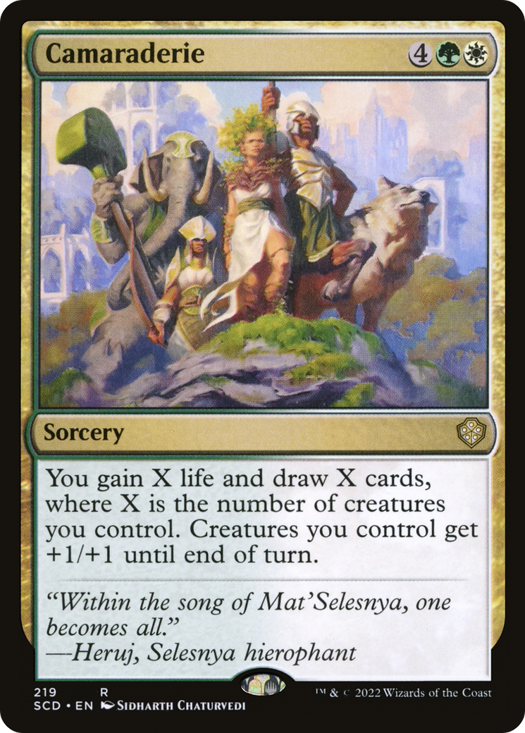 Camaraderie [Starter Commander Decks] | Total Play