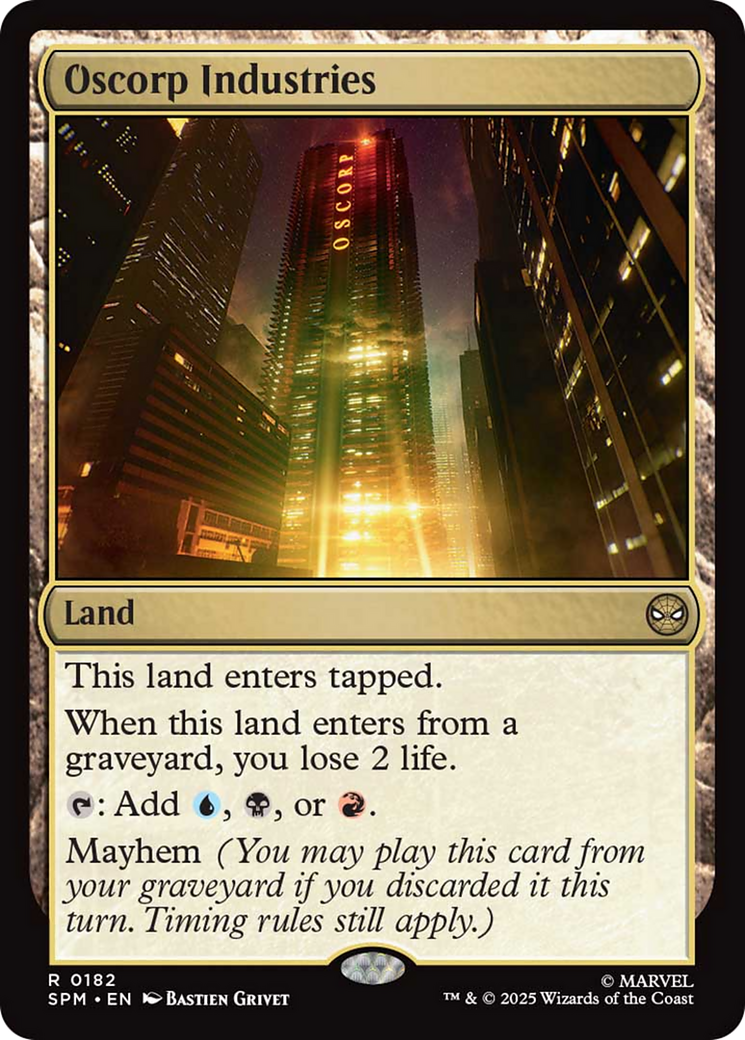 Oscorp Industries [Marvel's Spider-Man] | Total Play