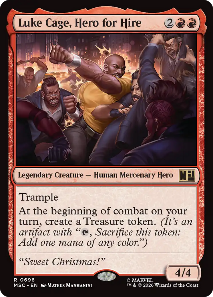 Luke Cage, Hero for Hire [Marvel Super Heroes Commander] | Total Play
