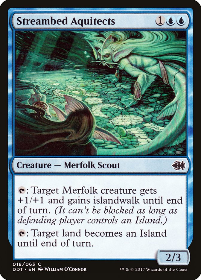 Streambed Aquitects [Duel Decks: Merfolk vs. Goblins] | Total Play