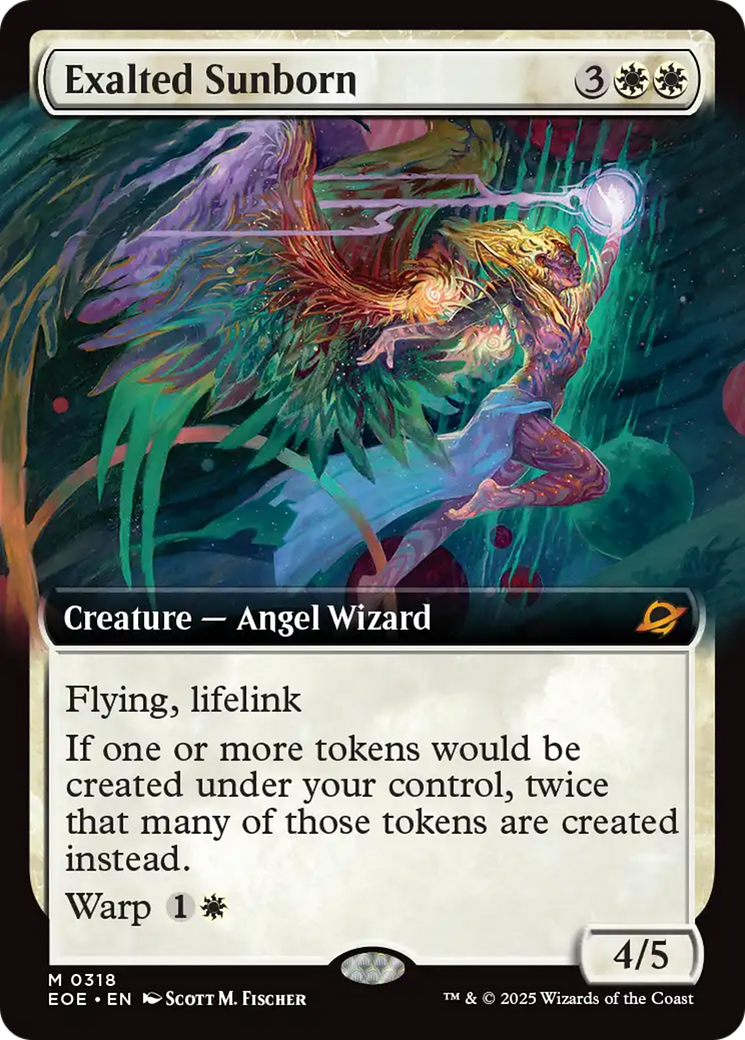 Exalted Sunborn (Extended Art) [Edge of Eternities] | Total Play