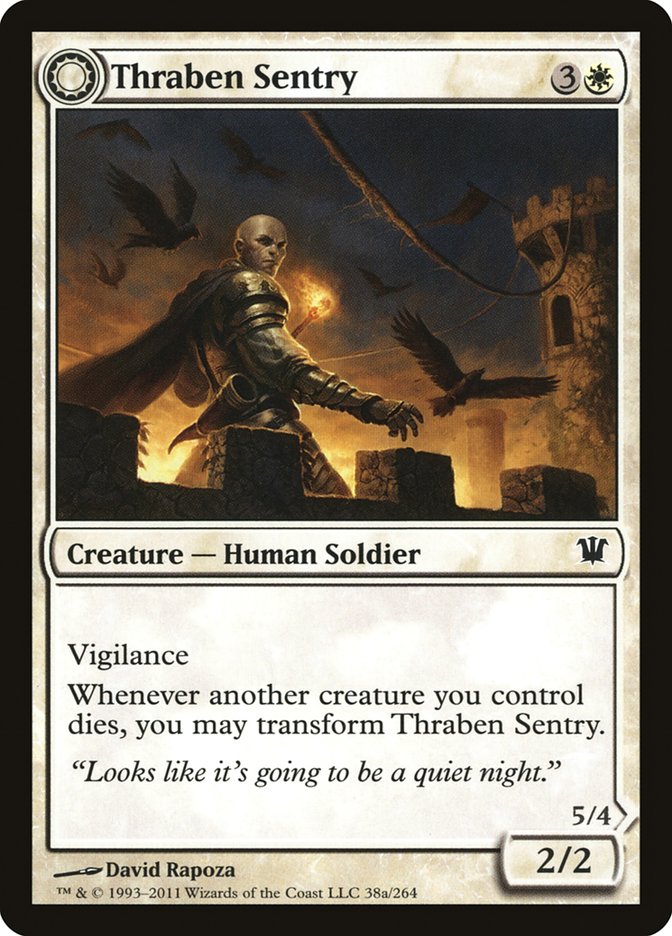 Thraben Sentry // Thraben Militia [Innistrad] | Total Play