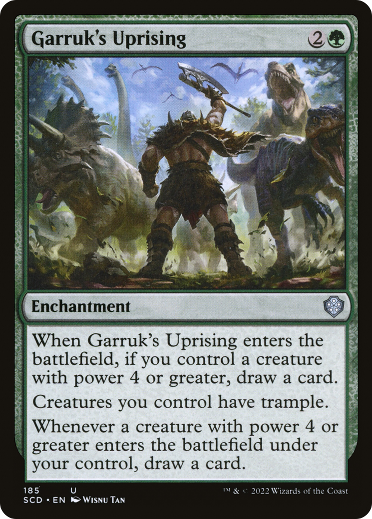 Garruk's Uprising [Starter Commander Decks] | Total Play