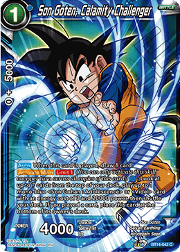 Son Goten, Calamity Challenger (BT14-042) [Cross Spirits] | Total Play