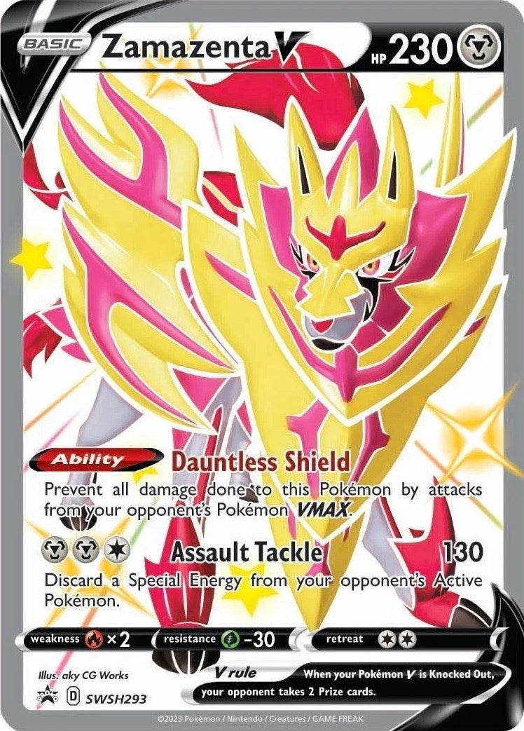 Zamazenta V (SWSH293) [Sword & Shield: Black Star Promos] | Total Play