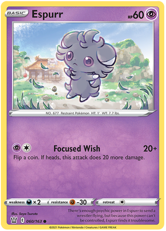 Espurr (060/163) [Sword & Shield: Battle Styles] | Total Play