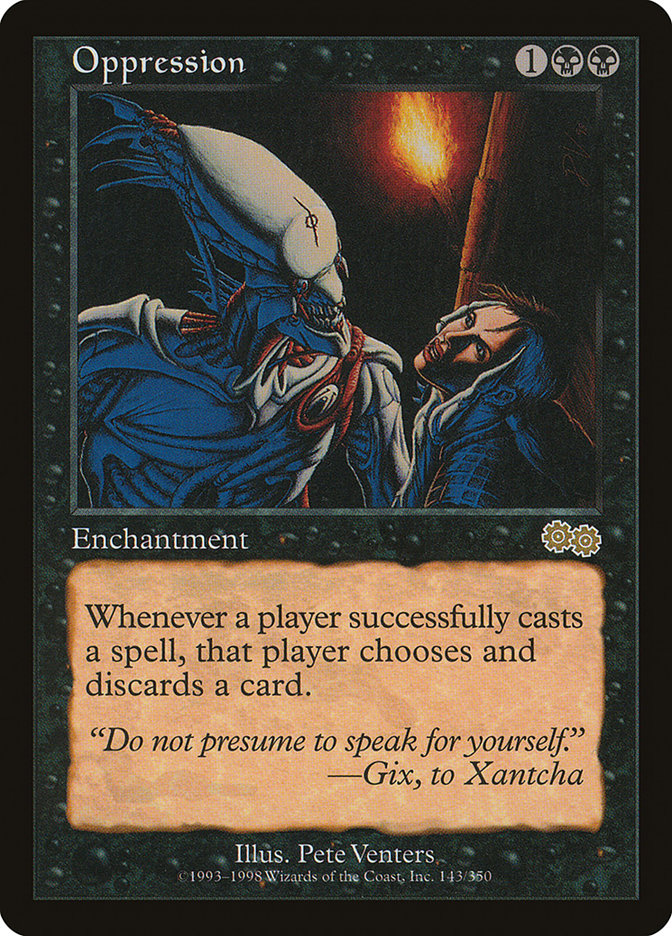 Oppression [Urza's Saga] | Total Play