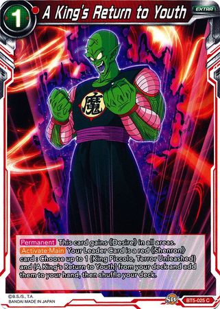 A King's Return to Youth (BT5-025) [Miraculous Revival] | Total Play