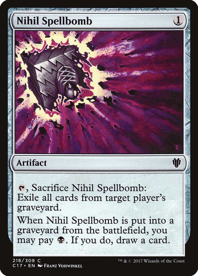 Nihil Spellbomb [Commander 2017] | Total Play