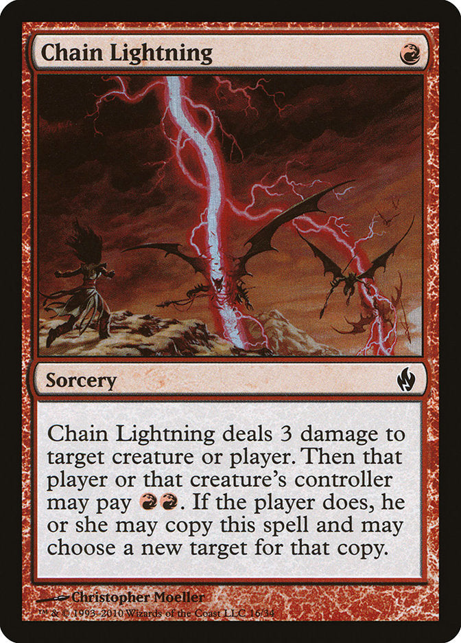 Chain Lightning [Premium Deck Series: Fire and Lightning] | Total Play