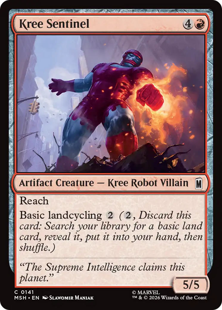 Kree Sentinel [Marvel Super Heroes] | Total Play