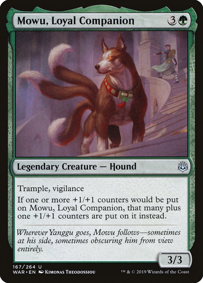 Mowu, Loyal Companion [War of the Spark] | Total Play