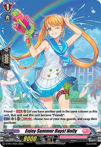 Enjoy Summer Days! Holly (Foil) (D-PR/110EN) [D Promo Cards] | Total Play