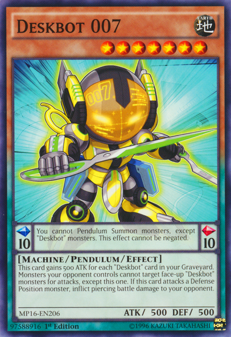 Deskbot 007 [MP16-EN206] Common | Total Play
