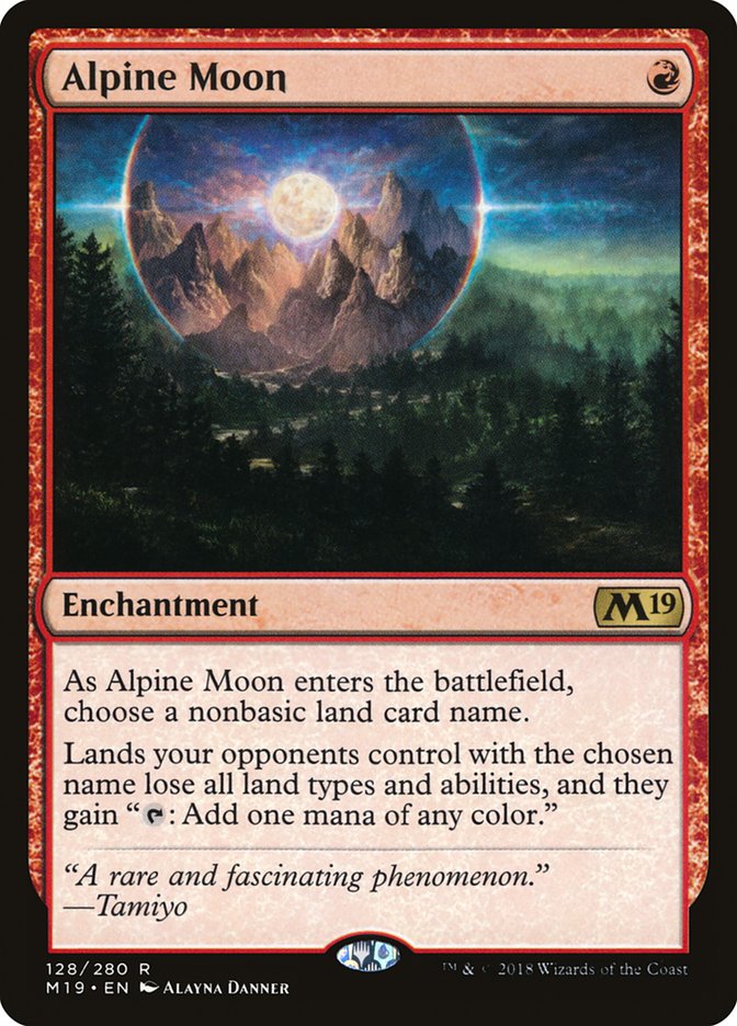Alpine Moon [Core Set 2019] | Total Play