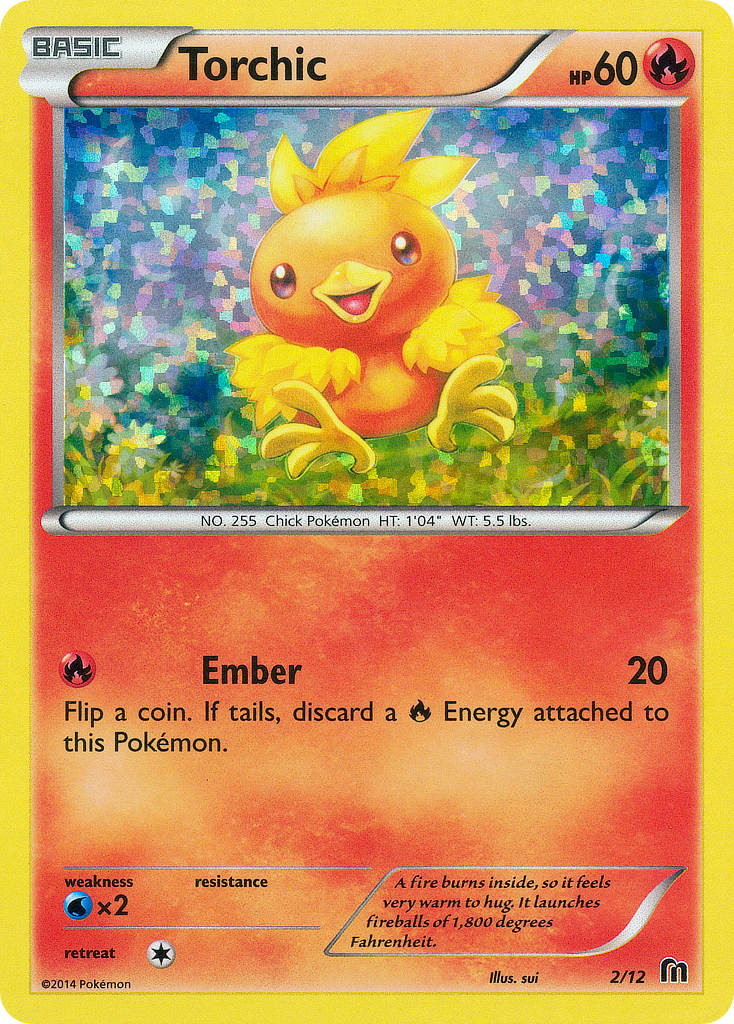Torchic (2/12) [McDonald's Promos: 2016 Collection] | Total Play
