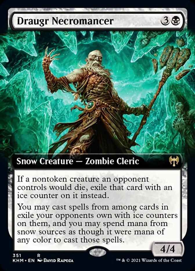 Draugr Necromancer (Extended Art) [Kaldheim] | Total Play