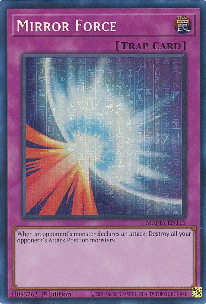 Mirror Force [MAMA-EN115] Ultra Pharaoh's Rare | Total Play