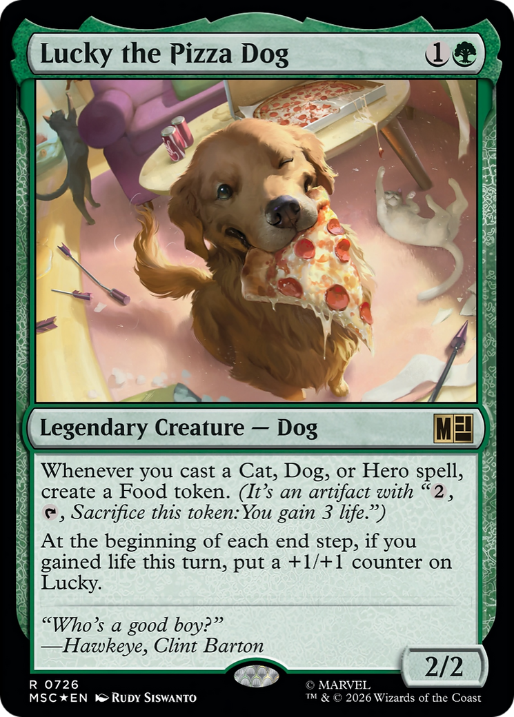 Lucky the Pizza Dog [Marvel Super Heroes Commander] | Total Play