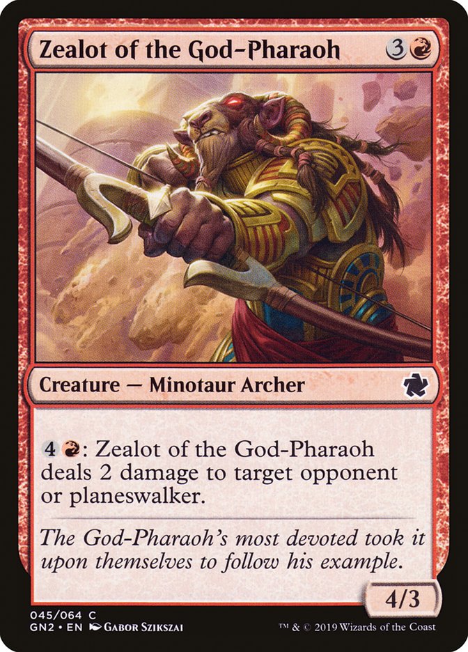 Zealot of the God-Pharaoh [Game Night 2019] | Total Play