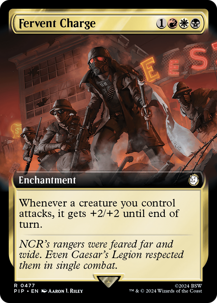 Fervent Charge (Extended Art) [Fallout] | Total Play