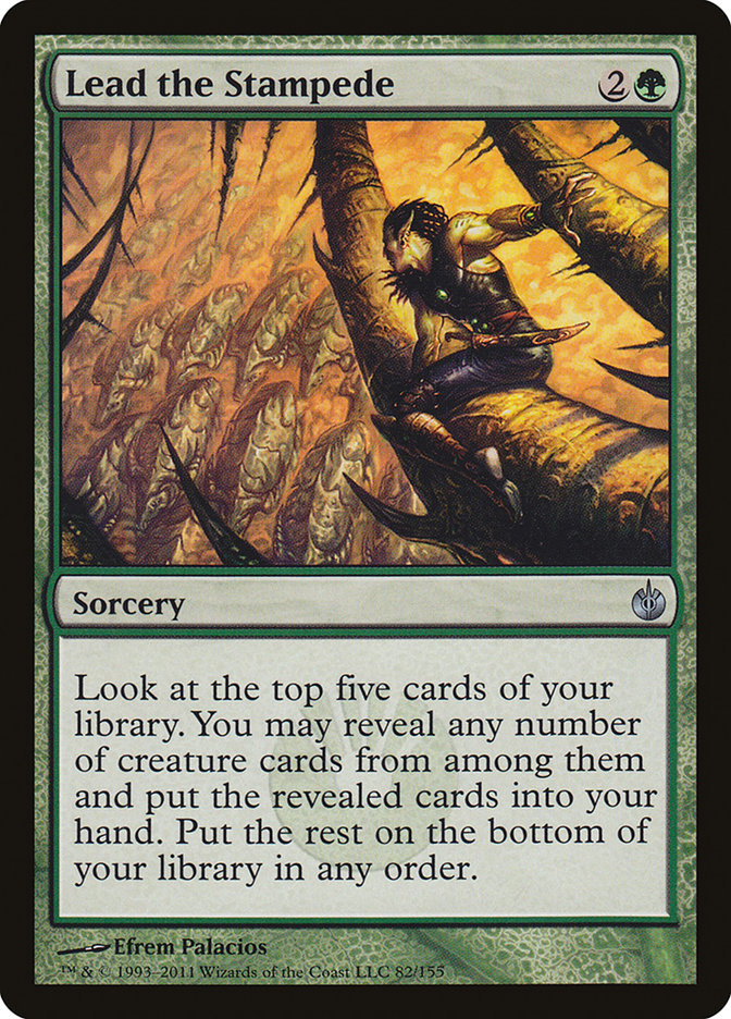 Lead the Stampede [Mirrodin Besieged] | Total Play