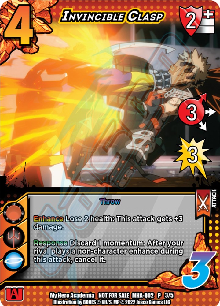 Invincible Clasp [Crimson Rampage Promos] | Total Play