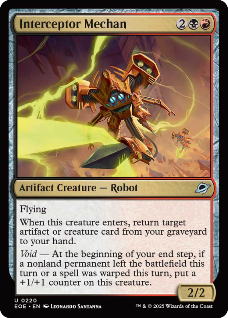 Interceptor Mechan [Edge of Eternities] | Total Play