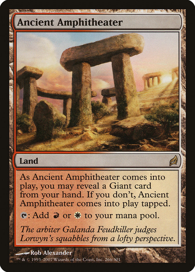 Ancient Amphitheater [Lorwyn] | Total Play