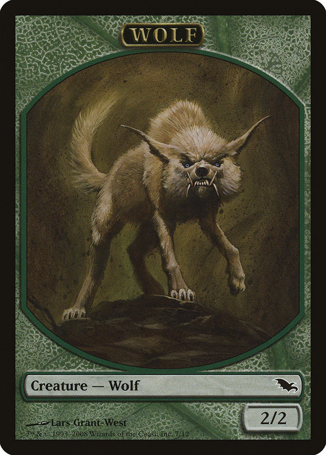 Wolf Token [Shadowmoor Tokens] | Total Play