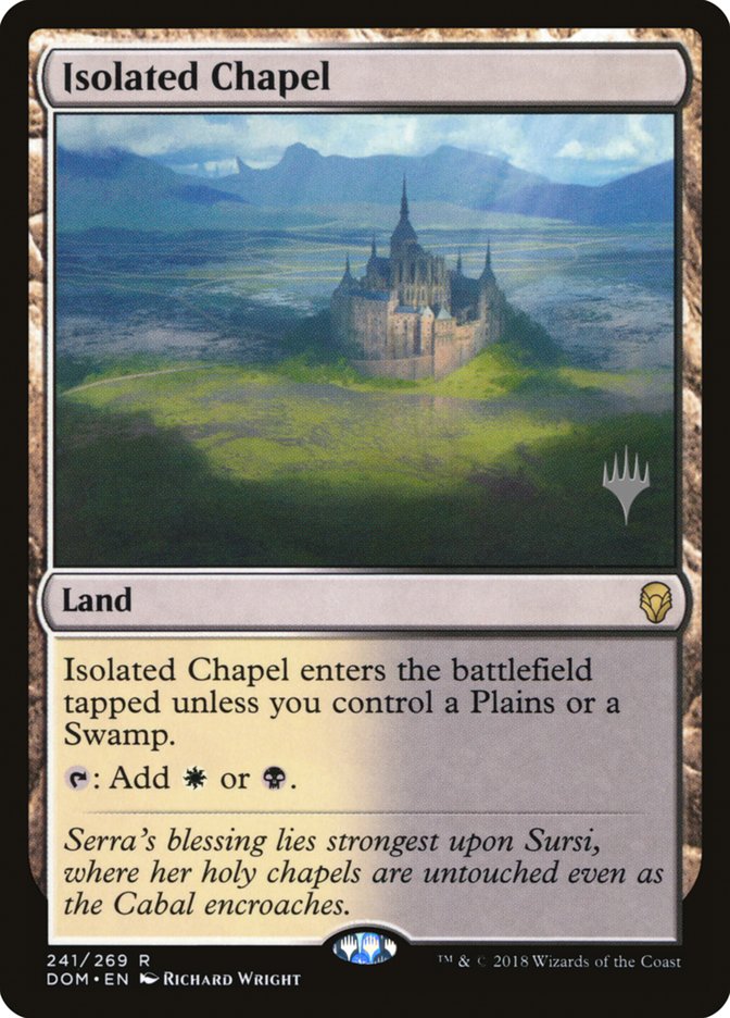 Isolated Chapel (Promo Pack) [Dominaria Promos] | Total Play