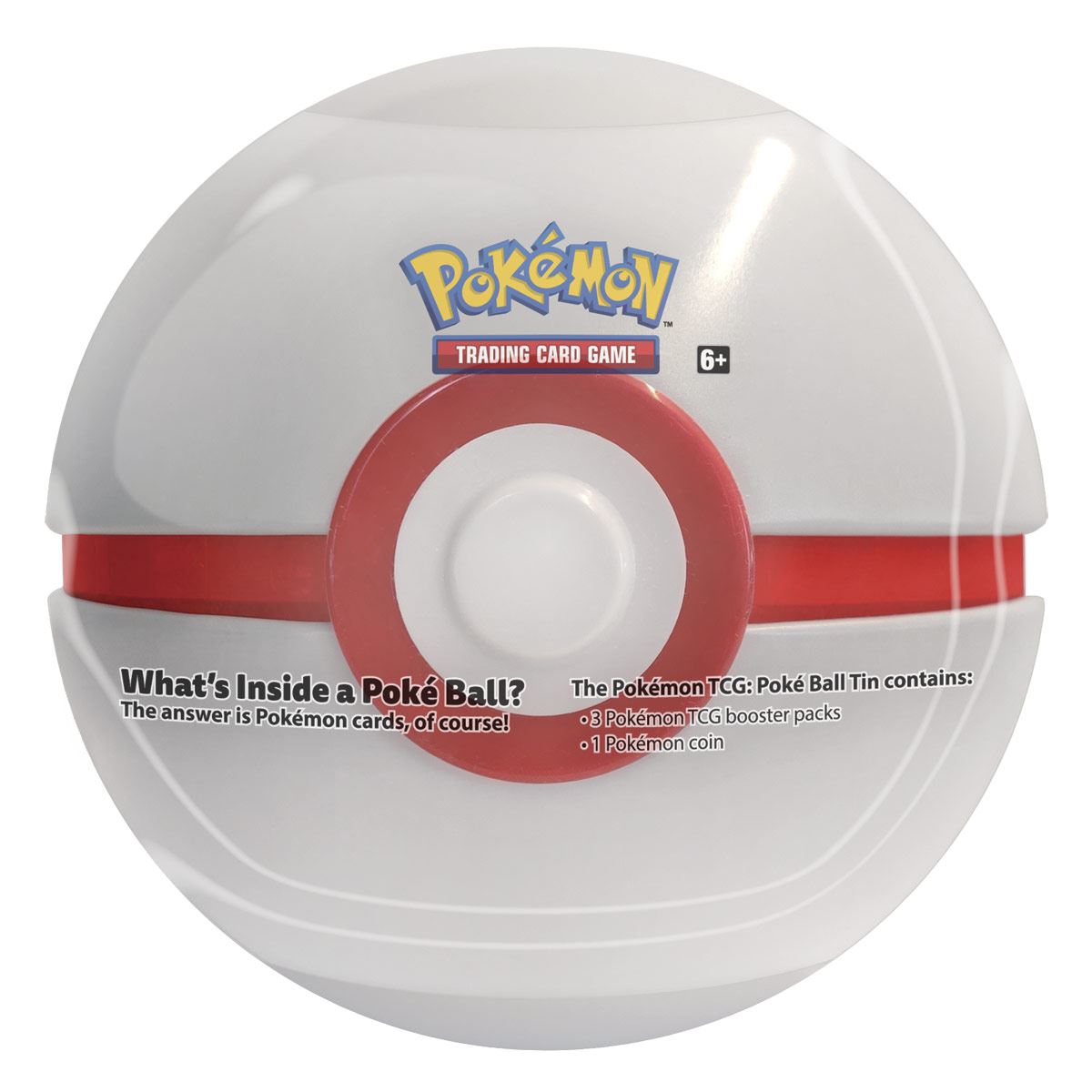 Poke Ball Tin (Premier Ball/Fall 2019) | Total Play