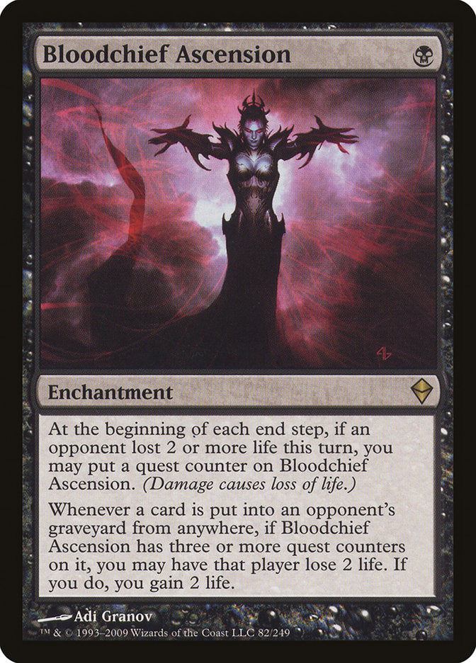 Bloodchief Ascension [Zendikar] | Total Play