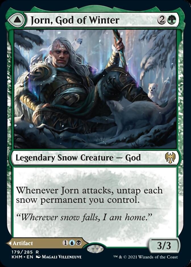 Jorn, God of Winter // Kaldring, the Rimestaff [Kaldheim] | Total Play